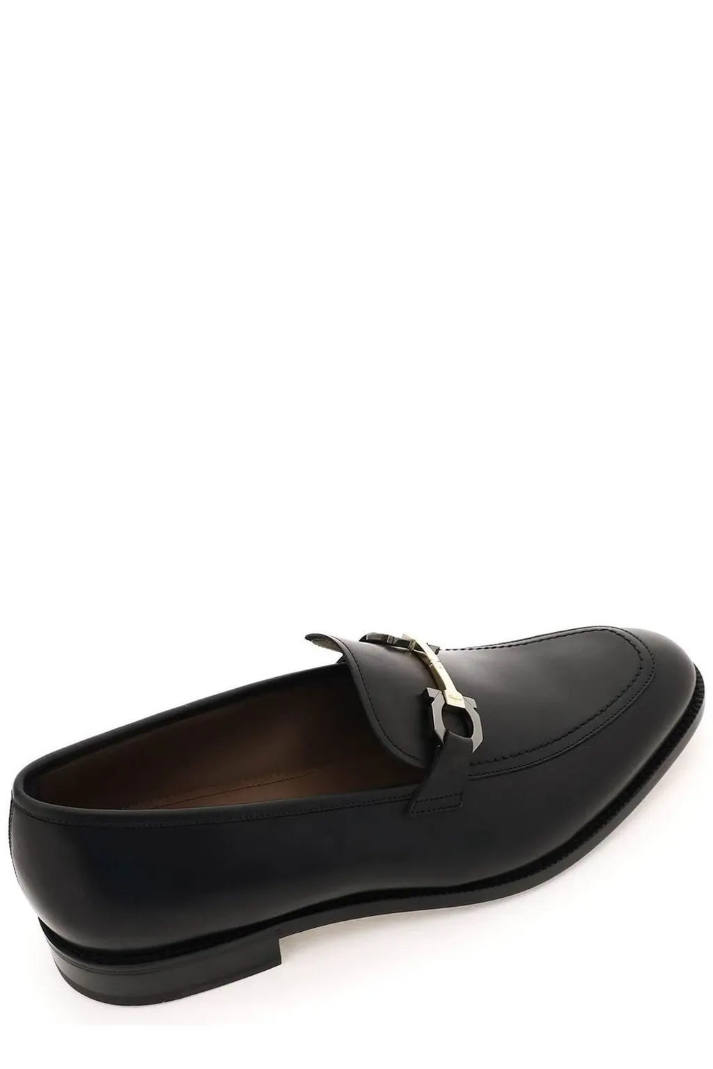 Ferragamo Gancini Slip-On Loafers