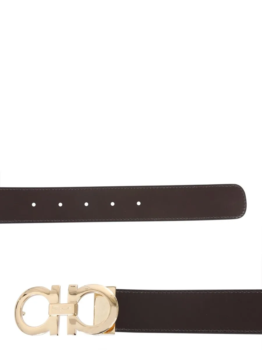 Ferragamo Gancini Reversible Buckle Belt