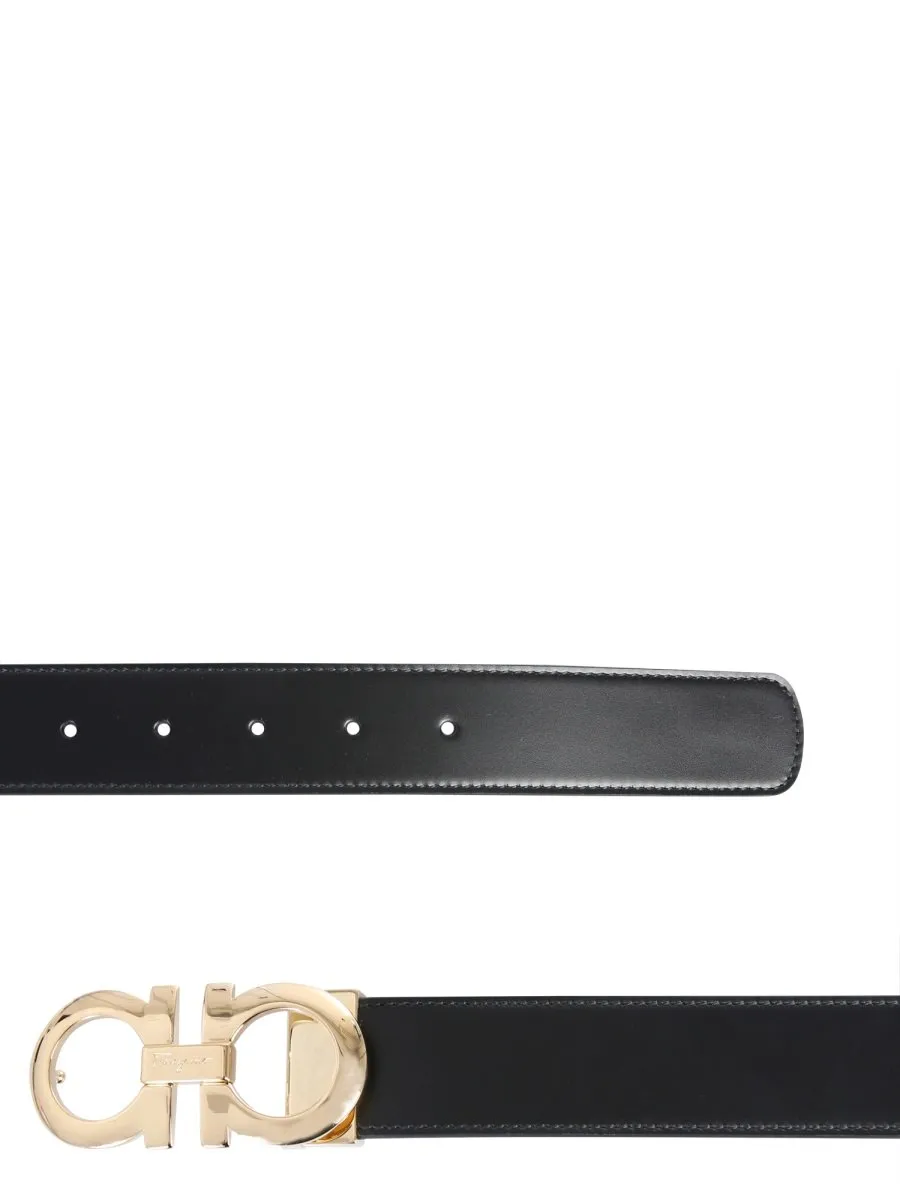 Ferragamo Gancini Reversible Buckle Belt