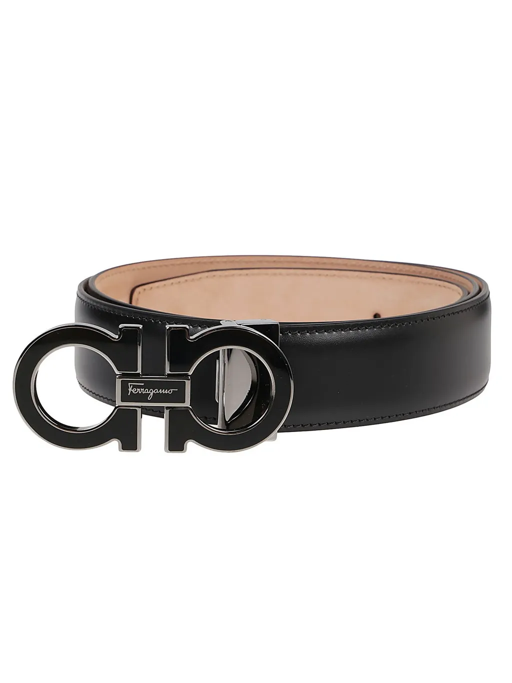 Ferragamo Gancini Buckle Belt