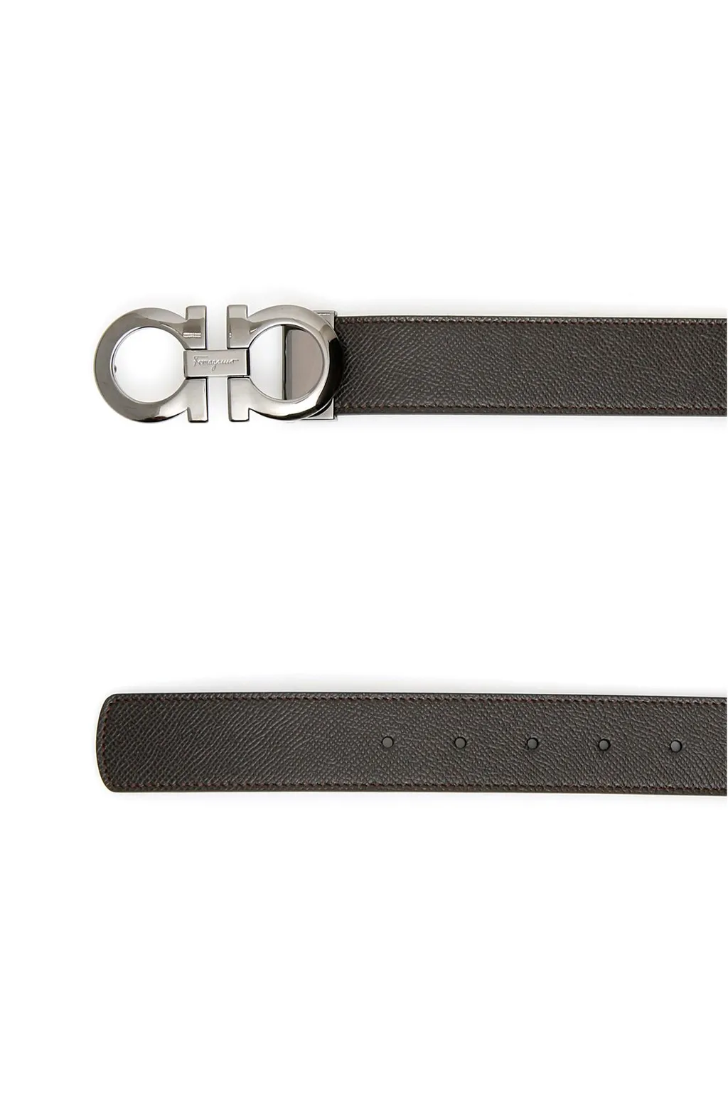 Ferragamo Gancini Reversible Buckle Belt