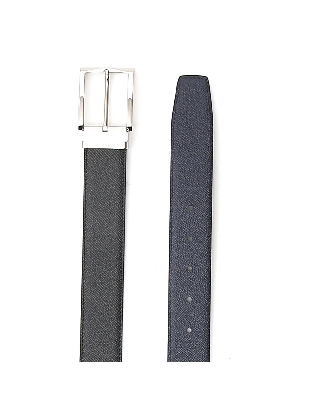 Ferragamo Rectangular Buckle Reversible Belt