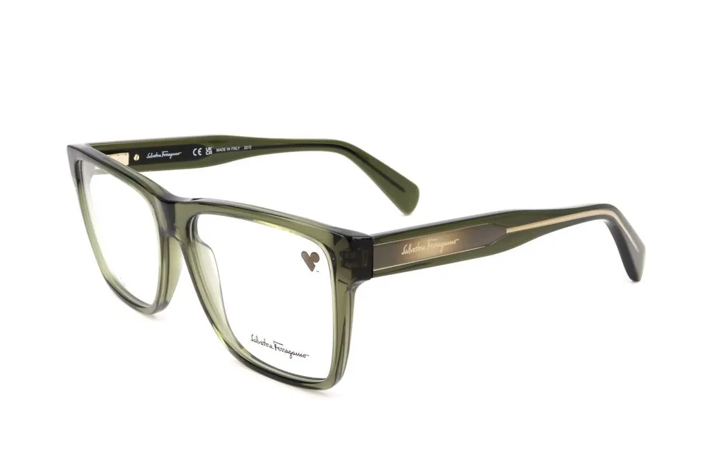 Ferragamo Eyewear Square Frame Glasses