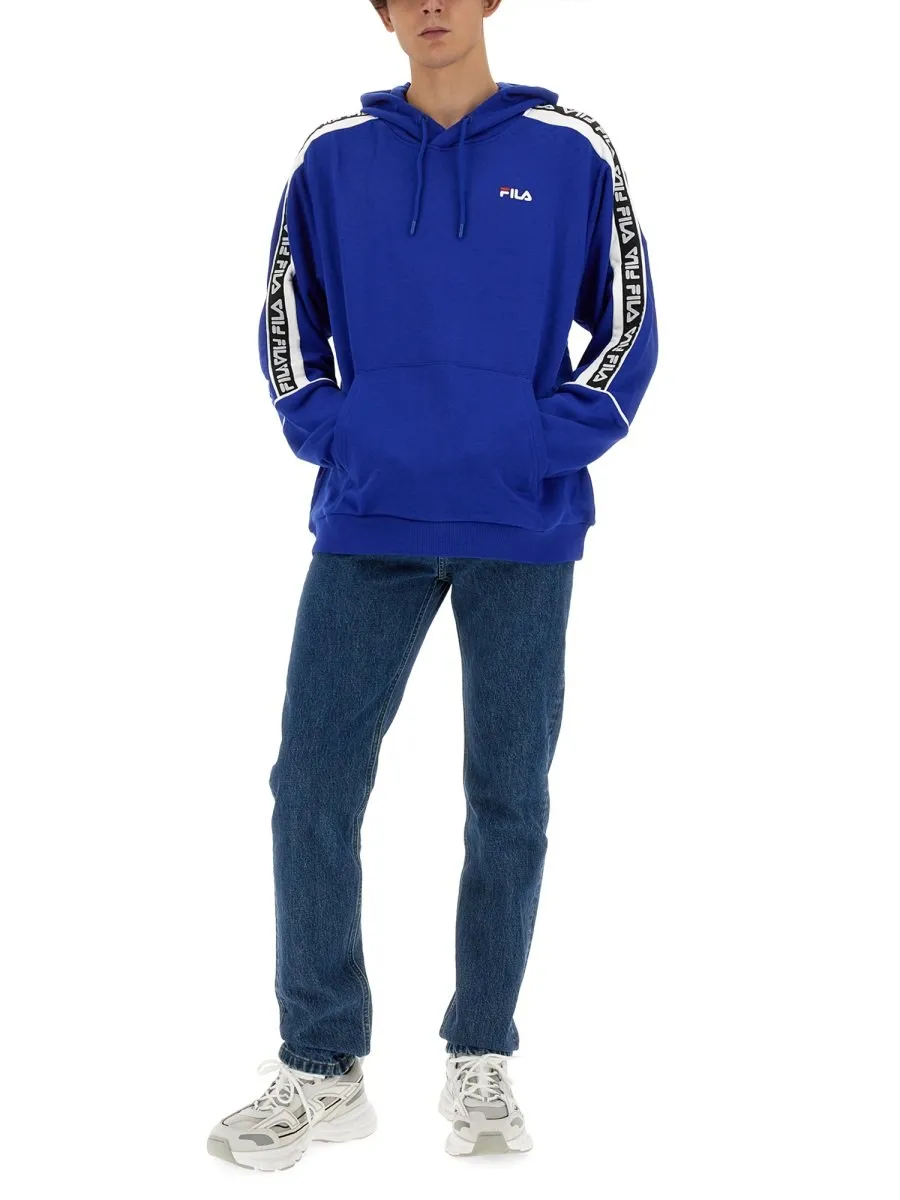 Fila Long-Sleeved Drawstring Hoodie