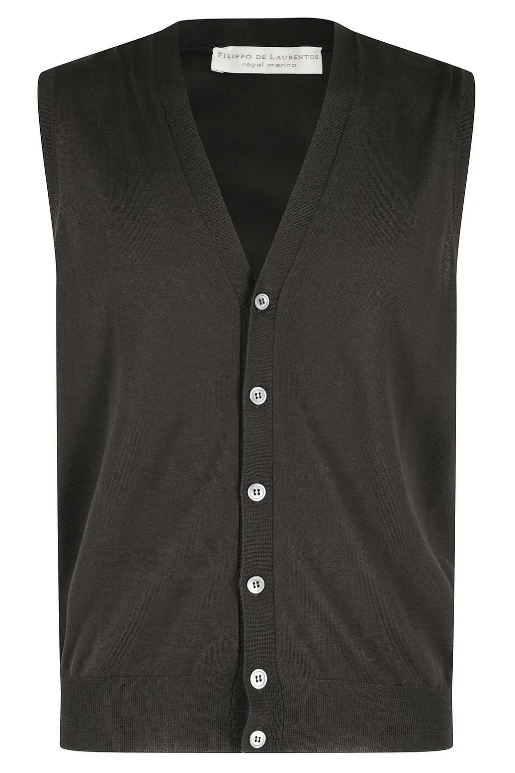 Filippo De Laurentiis Buttoned Merino Gilet