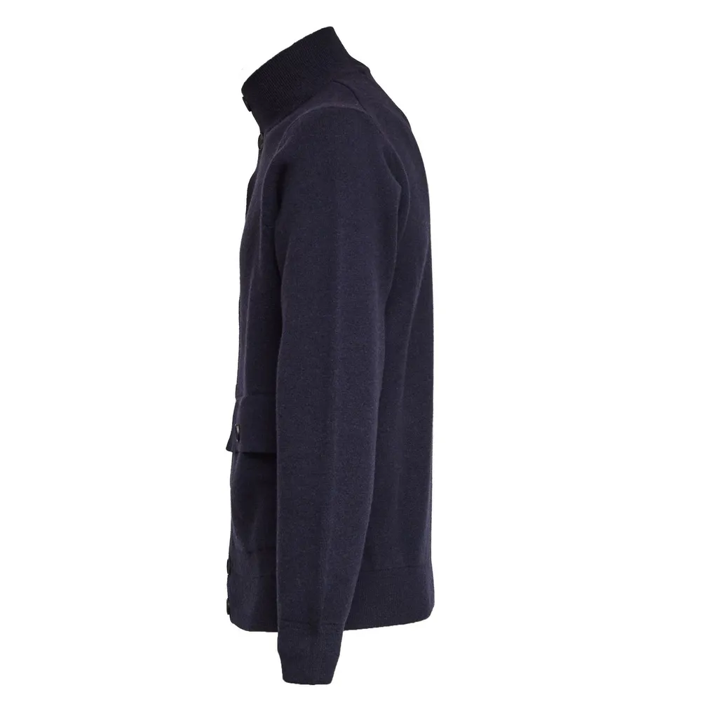 Filippo De Laurentiis Buttoned High-Neck Knitwear
