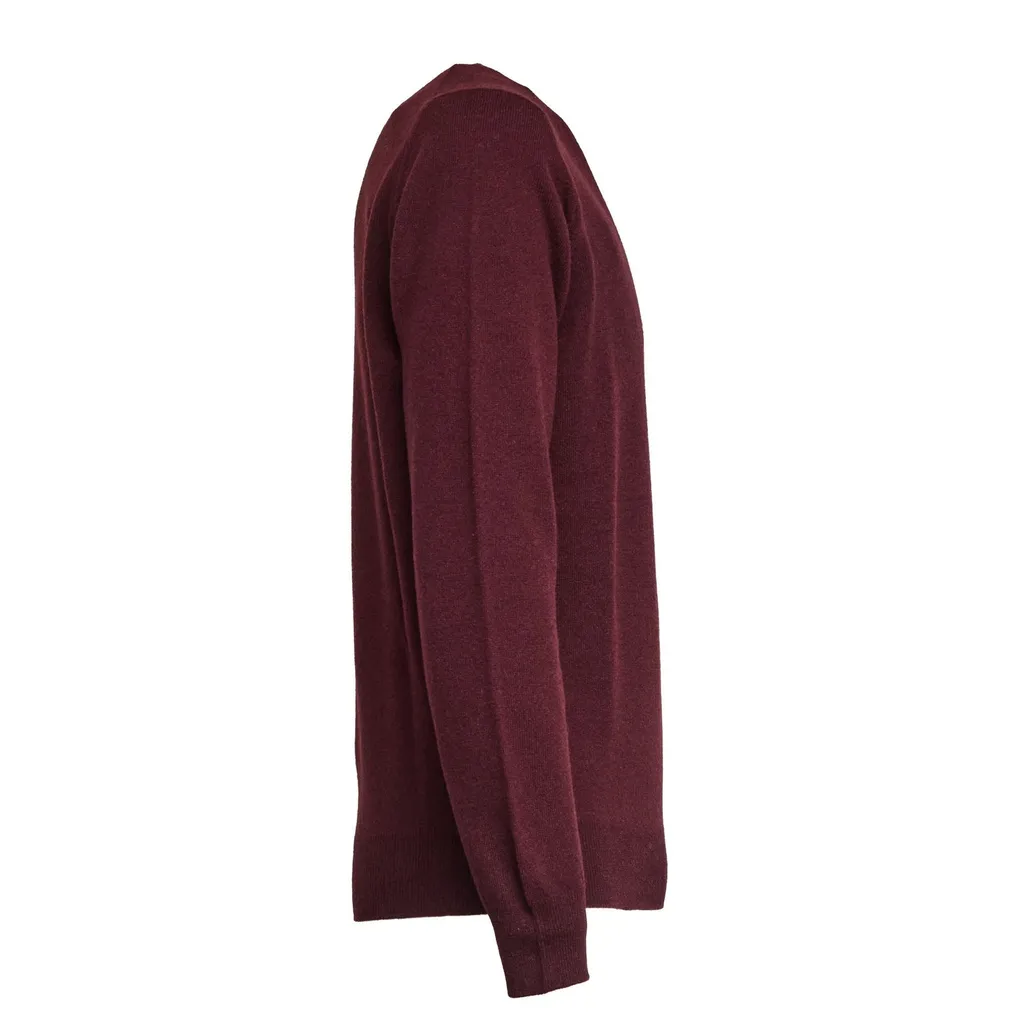 Filippo De Laurentiis V-Neck Ribbed Knitwear