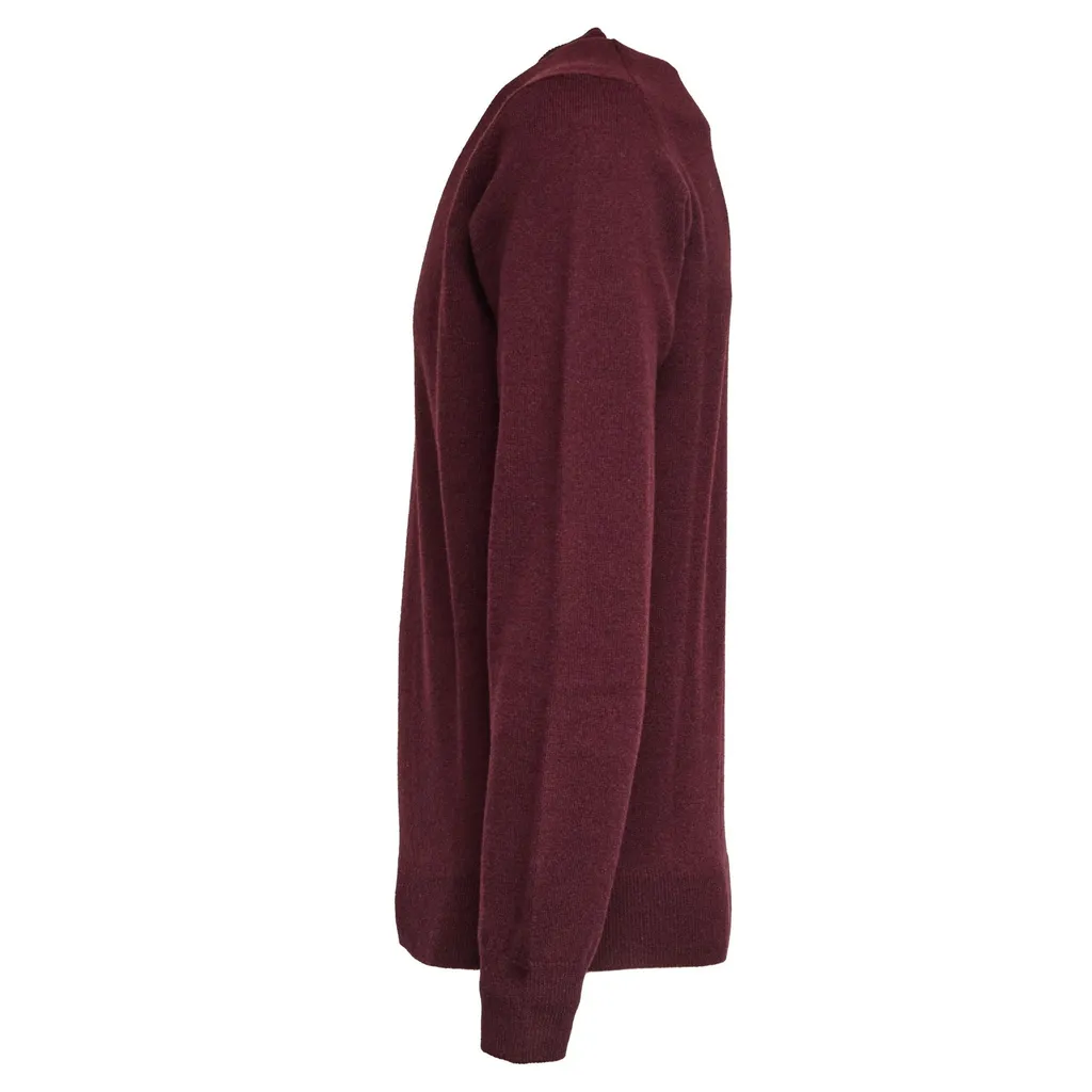 Filippo De Laurentiis V-Neck Ribbed Knitwear