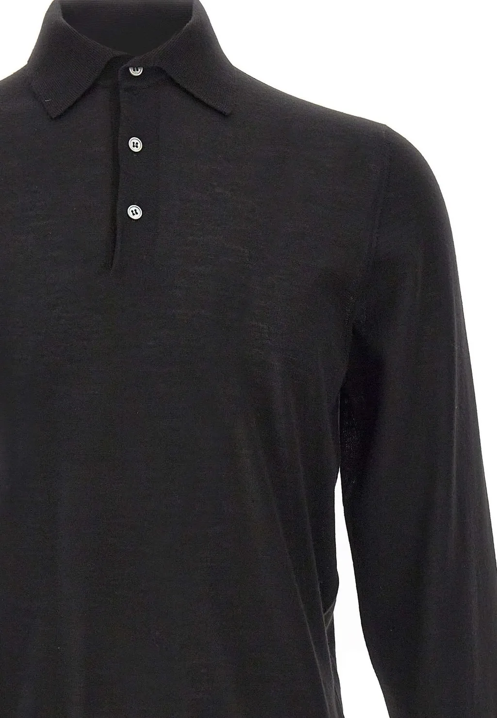 Filippo De Laurentiis Long-Sleeve Polo Shirt