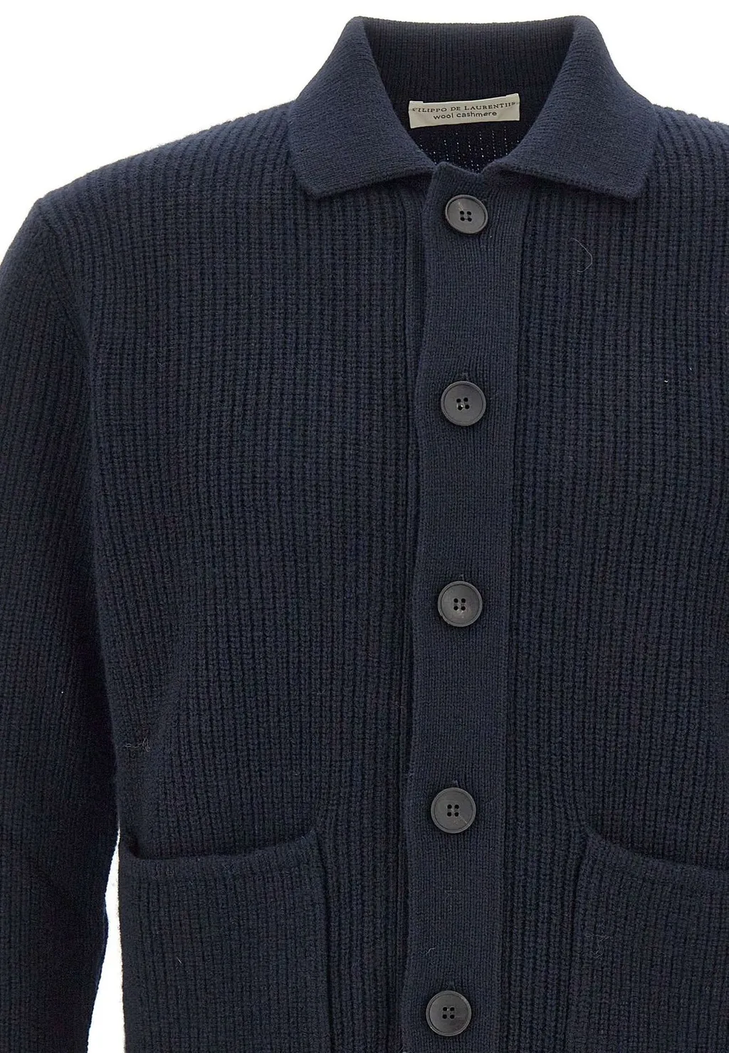 Filippo De Laurentiis Knit Button-Up Jacket