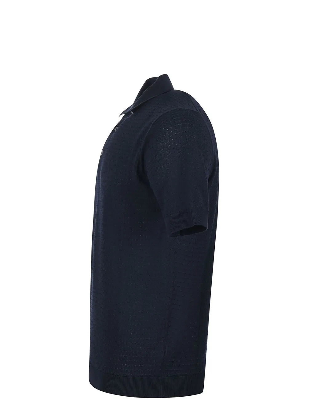 Filippo De Laurentiis Textured Polo Shirt