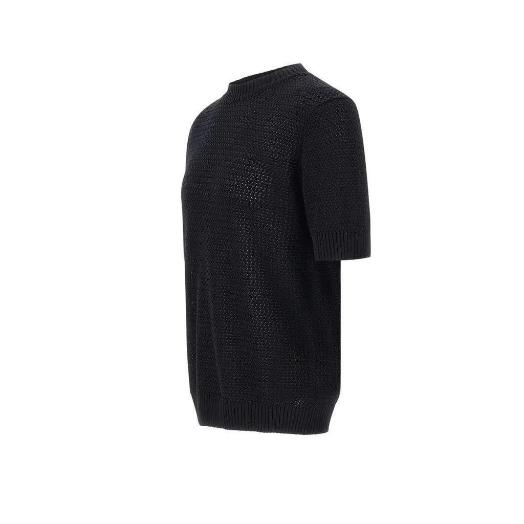 Filippo De Laurentiis Textured Crew Neck Sweater