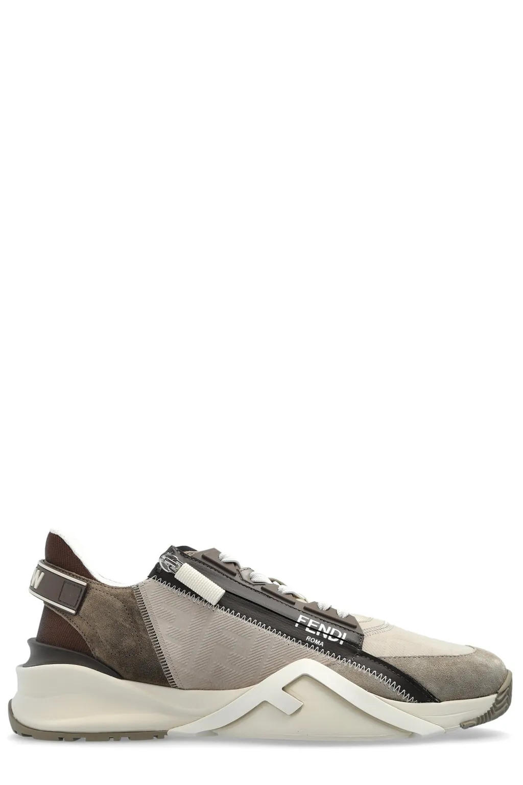 Fendi Flow Lace-Up Sneakers