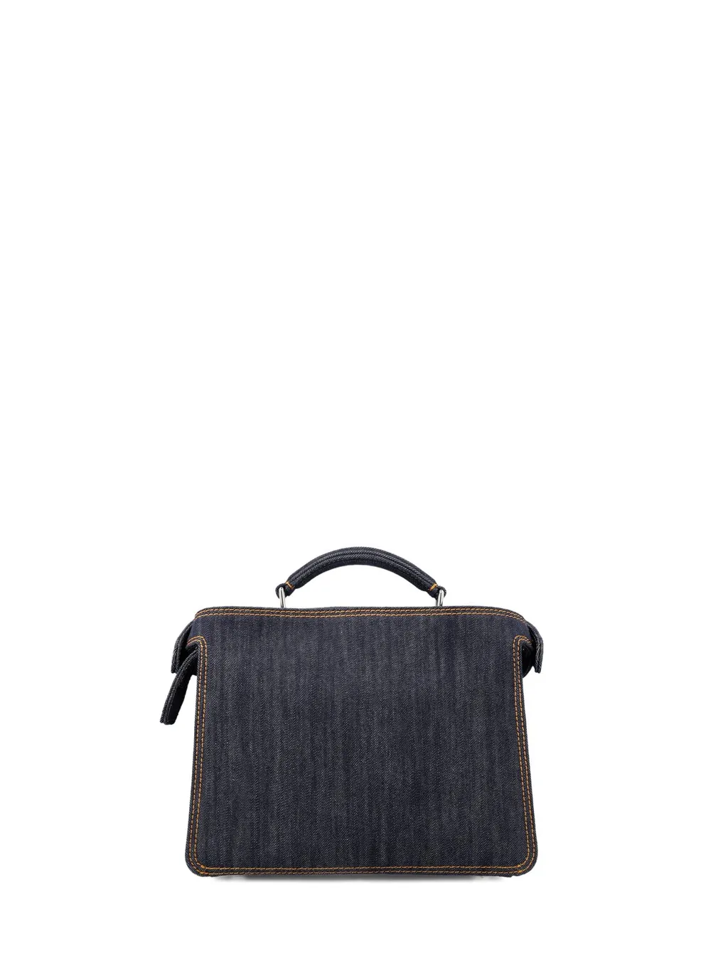 Fendi Peekaboo Iseeu Mini Denim Tote Bag