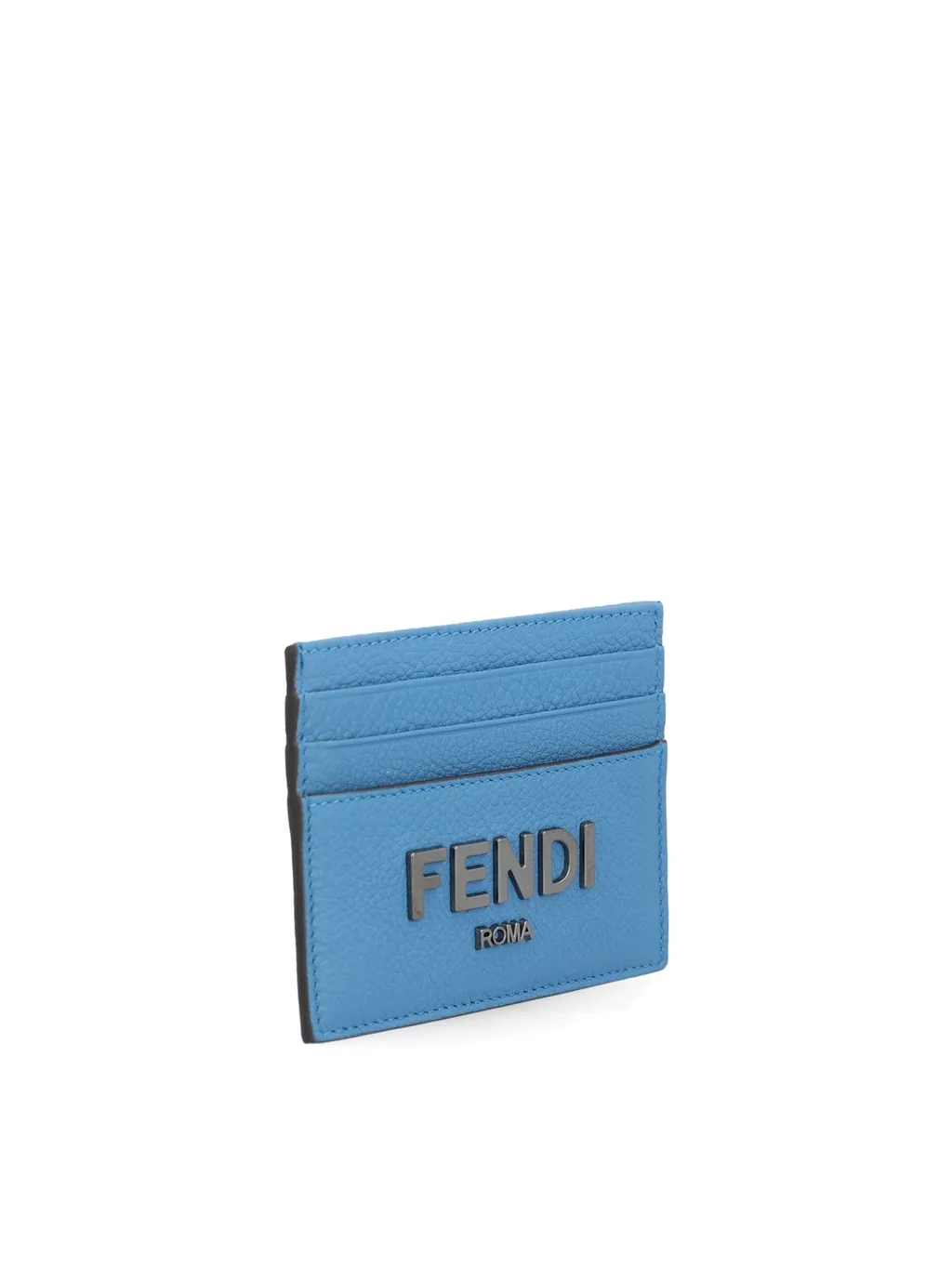 Fendi Signature Logo Lettering Card Holder