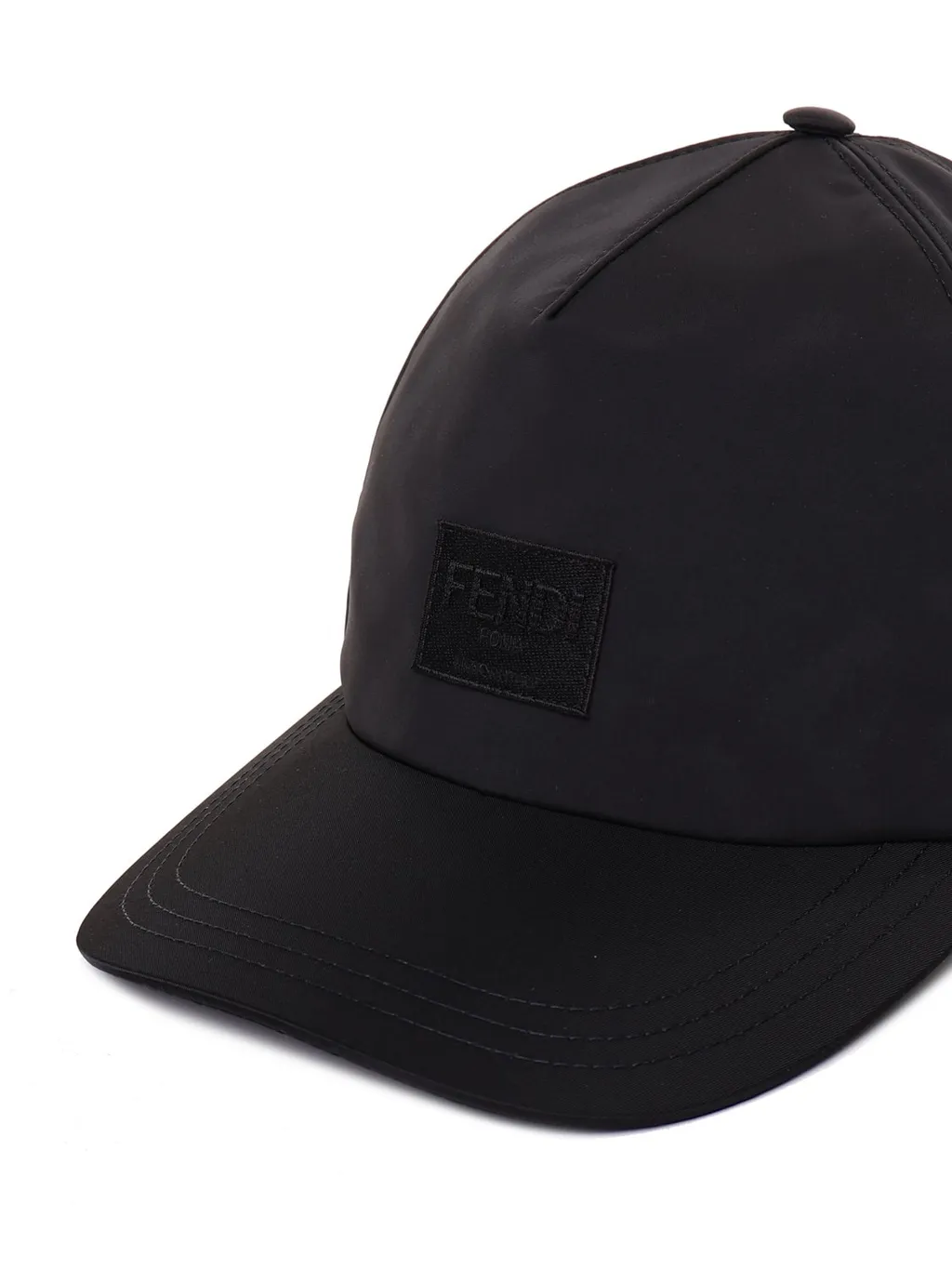 Fendi Logo Patch Baseball Cap
