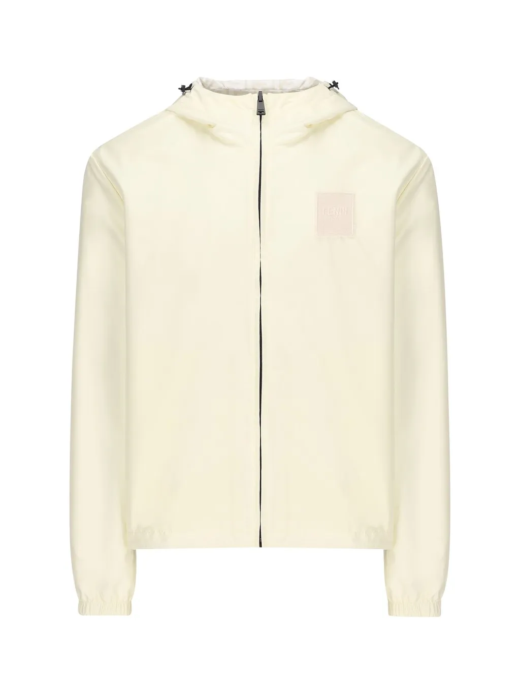 Fendi Ff Printed Hooded Reversible Jacket