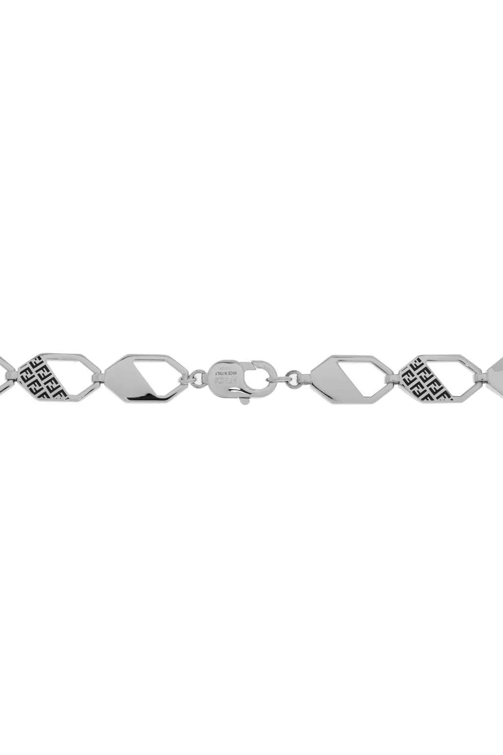 Fendi Hexagon Chained Necklace