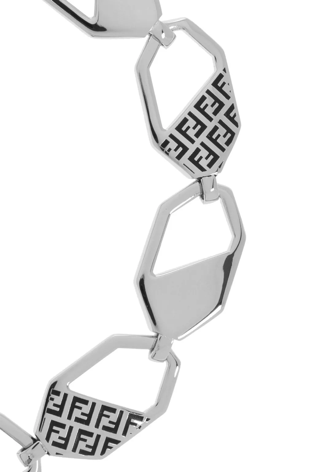 Fendi Hexagon Chained Bracelet