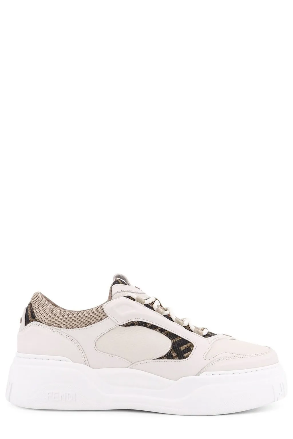 Fendi Force Lace-Up Sneakers