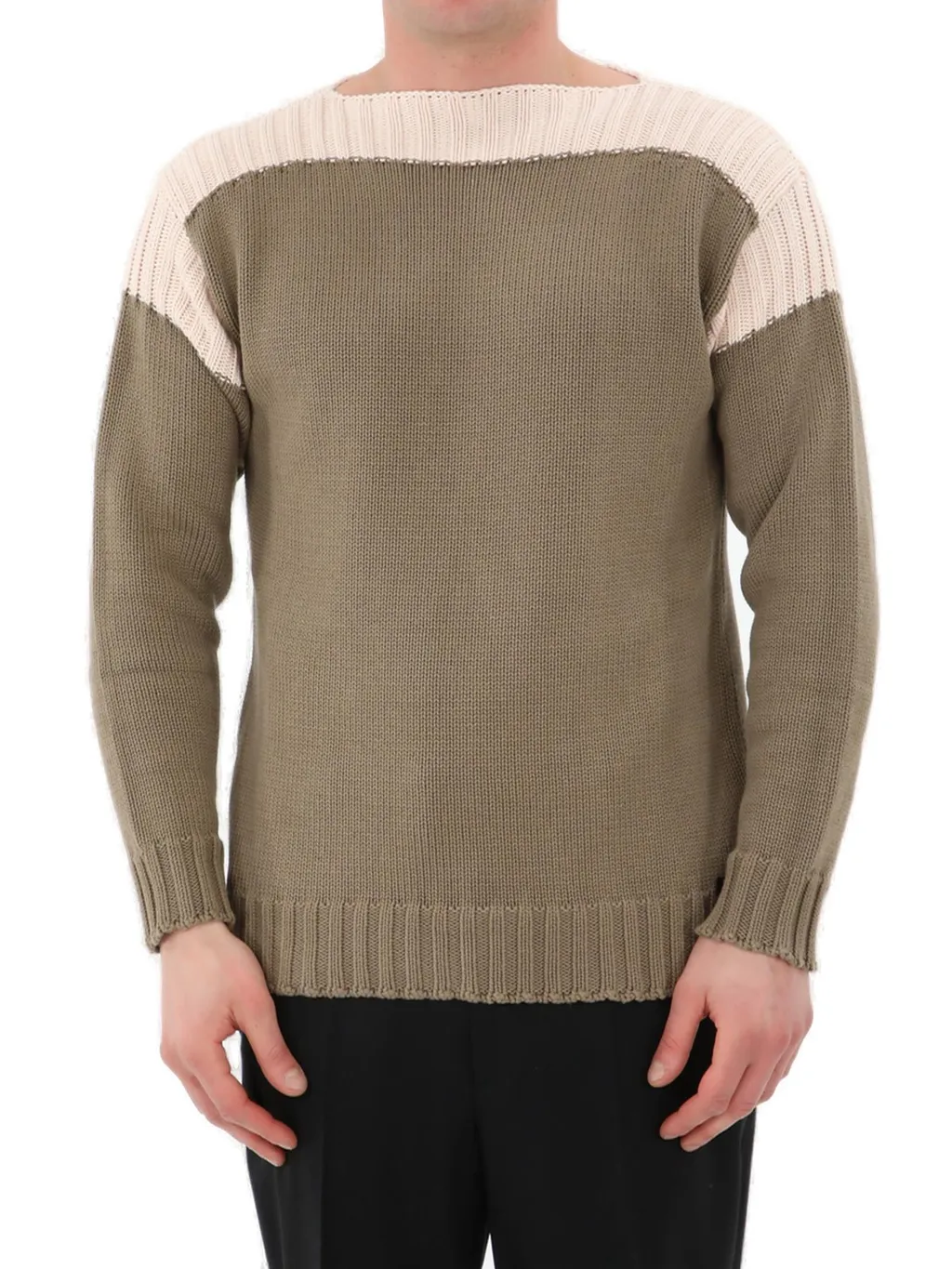 Fendi Ff Inlay Detailed Knitted Jumper