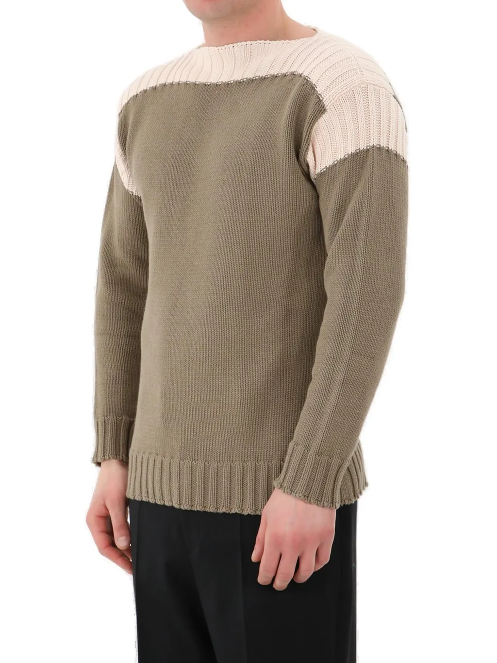 Fendi Ff Inlay Detailed Knitted Jumper