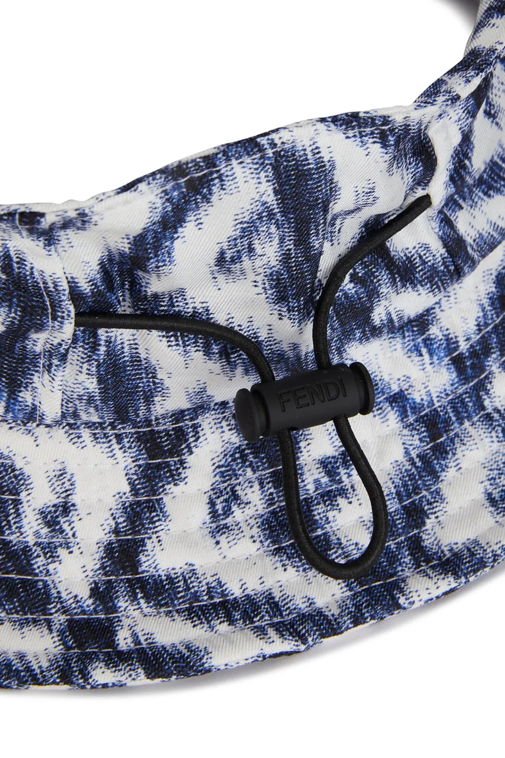 Fendi Ff Printed Wide-Brim Bucket Hat