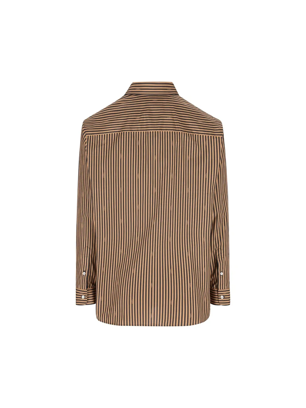 Fendi Pequin Striped Poplin Shirt