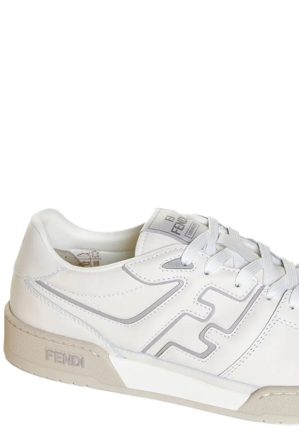 Fendi Match Panelled Low-Top Sneakers