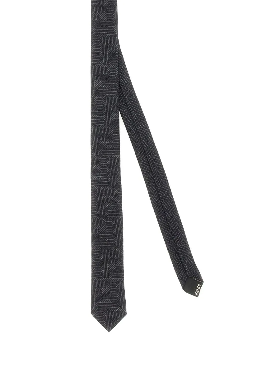 Fendi Pointed-Tip Tie