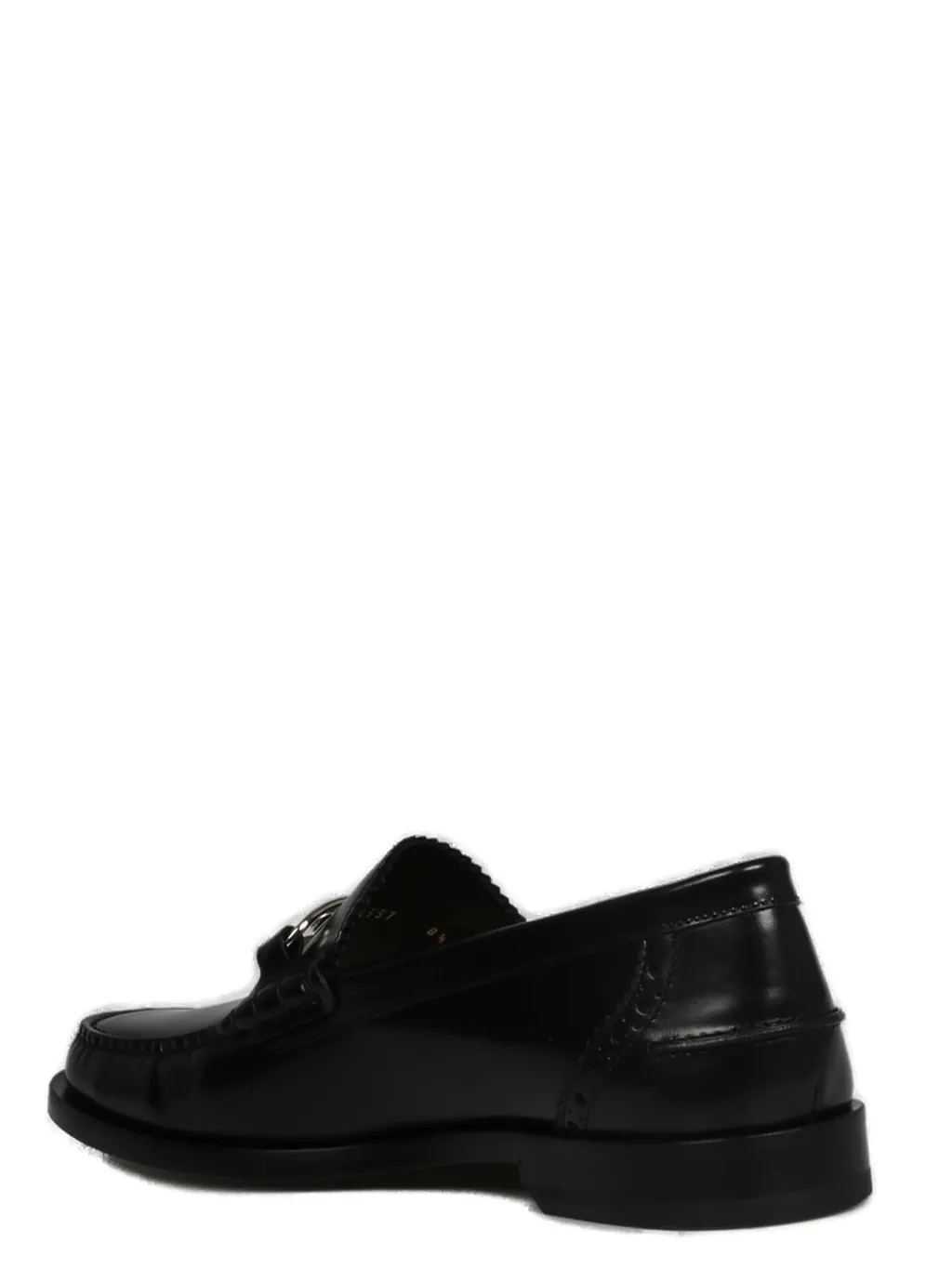 Fendi O'lock Logo-Plaque Loafers