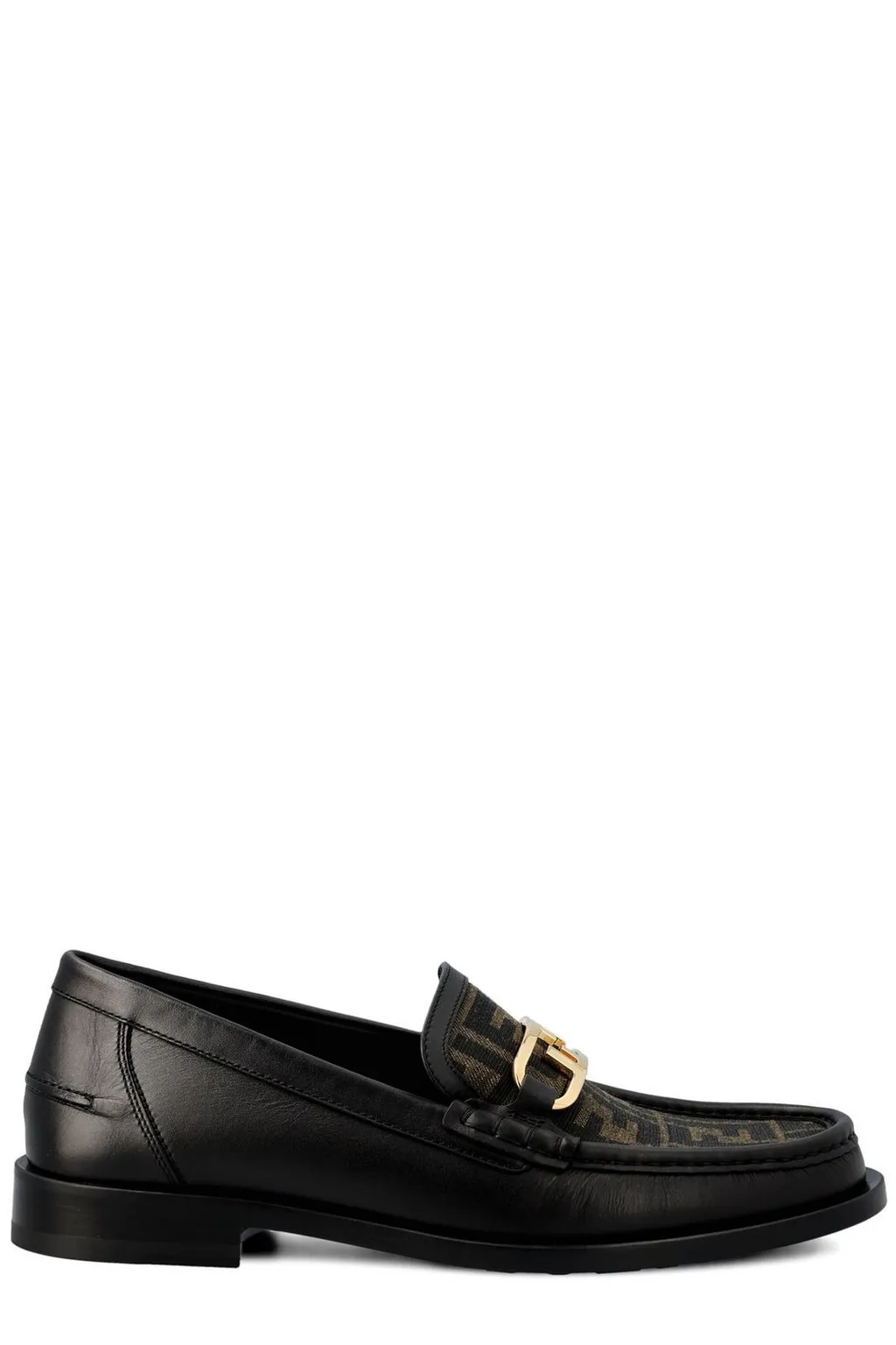 Fendi O'lock Monogrammed Loafers