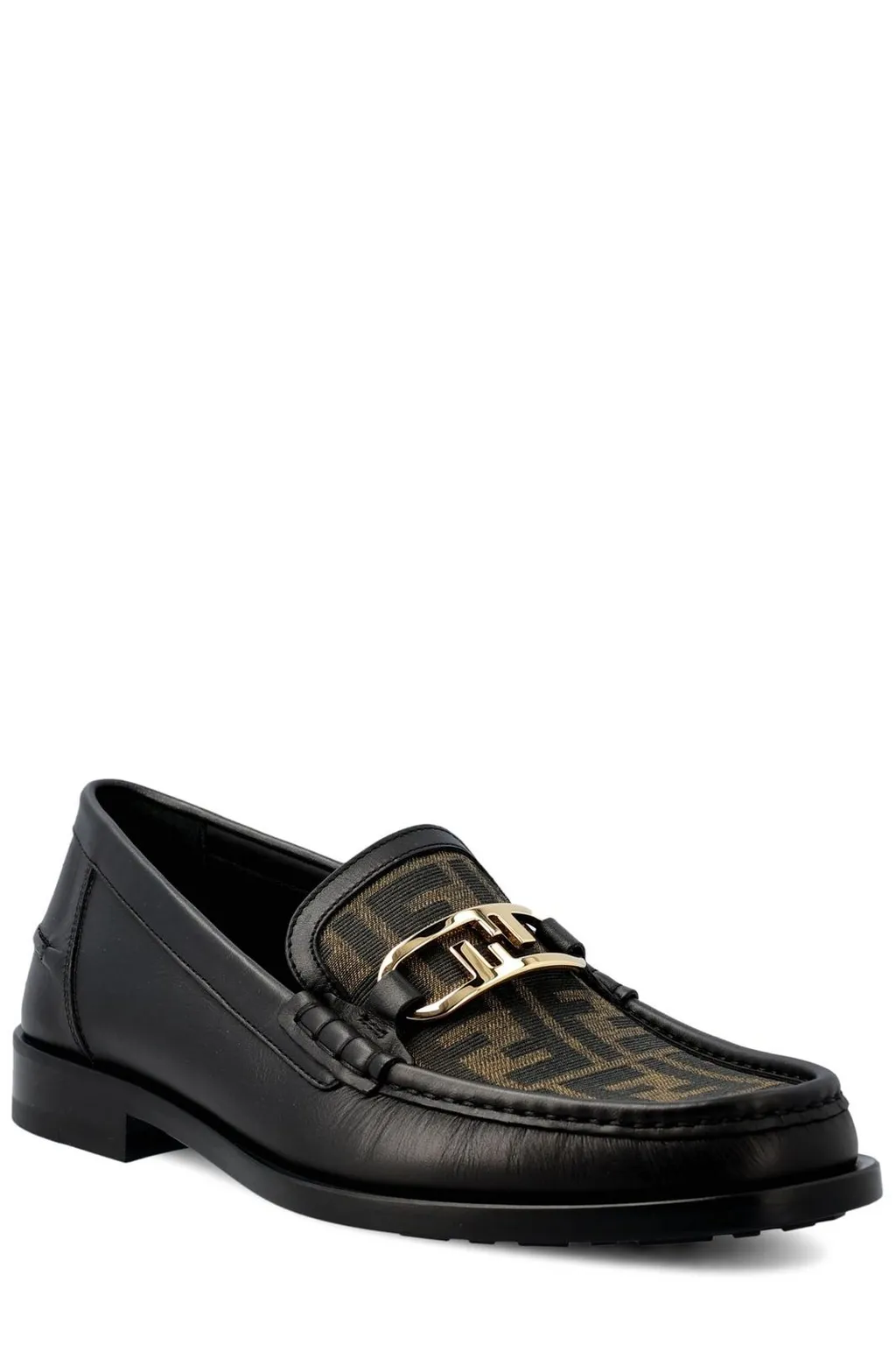 Fendi O'lock Monogrammed Loafers