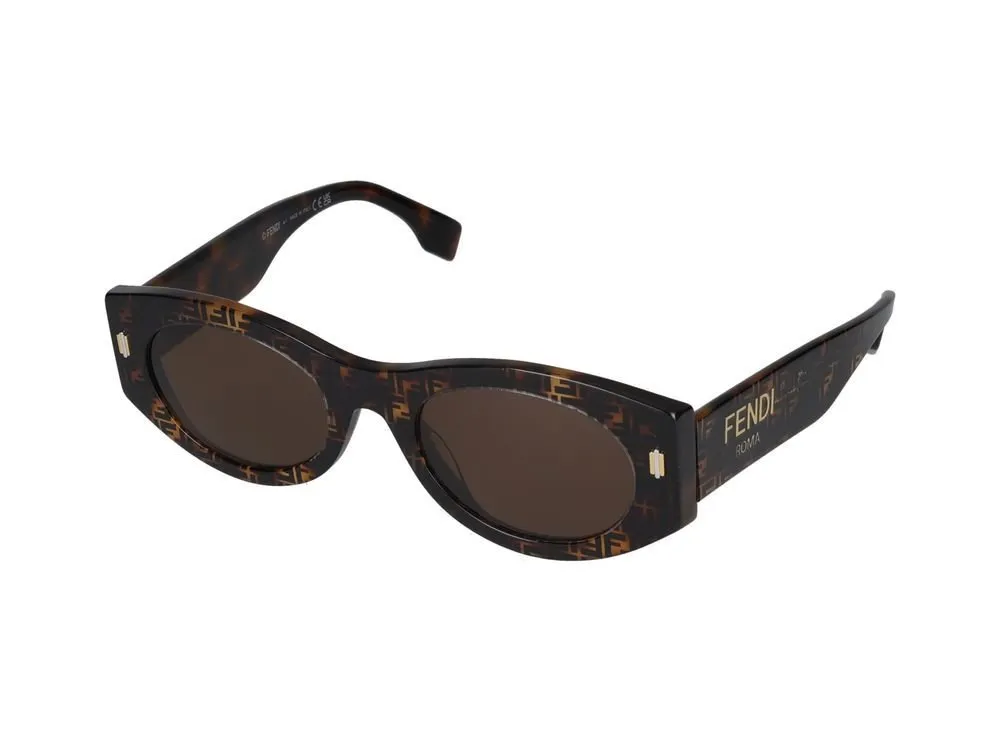 Fendi Eyewear Oval Frame Sunglasses