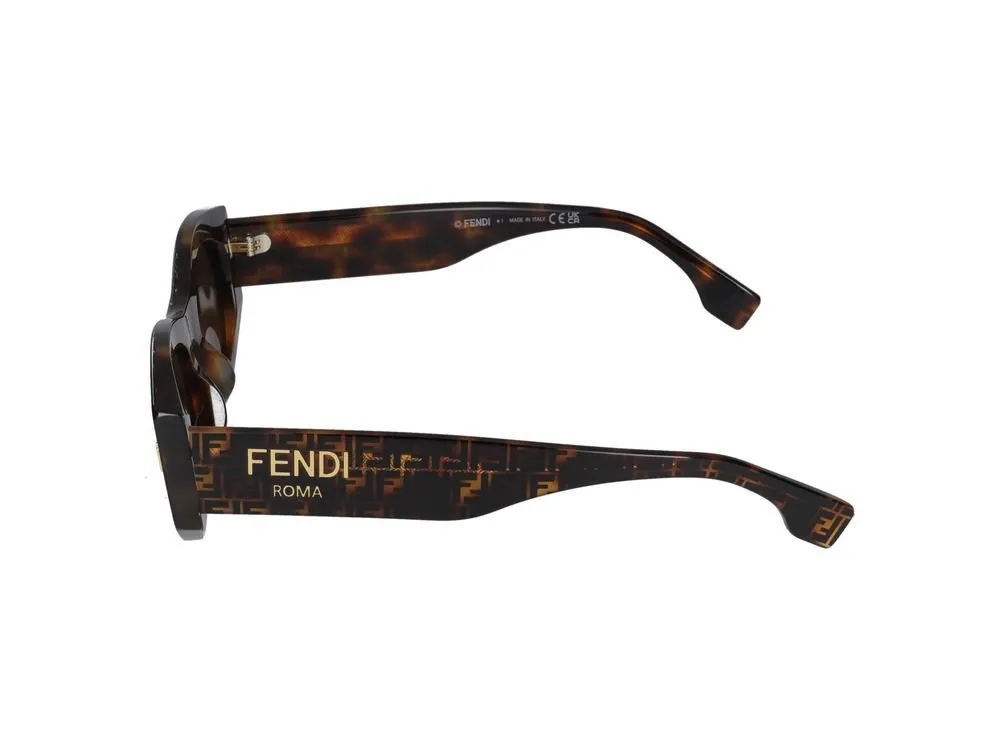 Fendi Eyewear Oval Frame Sunglasses