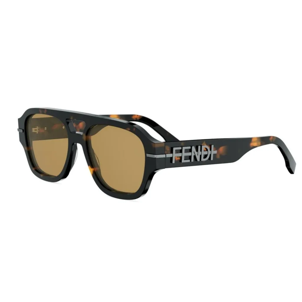 Fendi Eyewear Aviator Frame Sunglasses