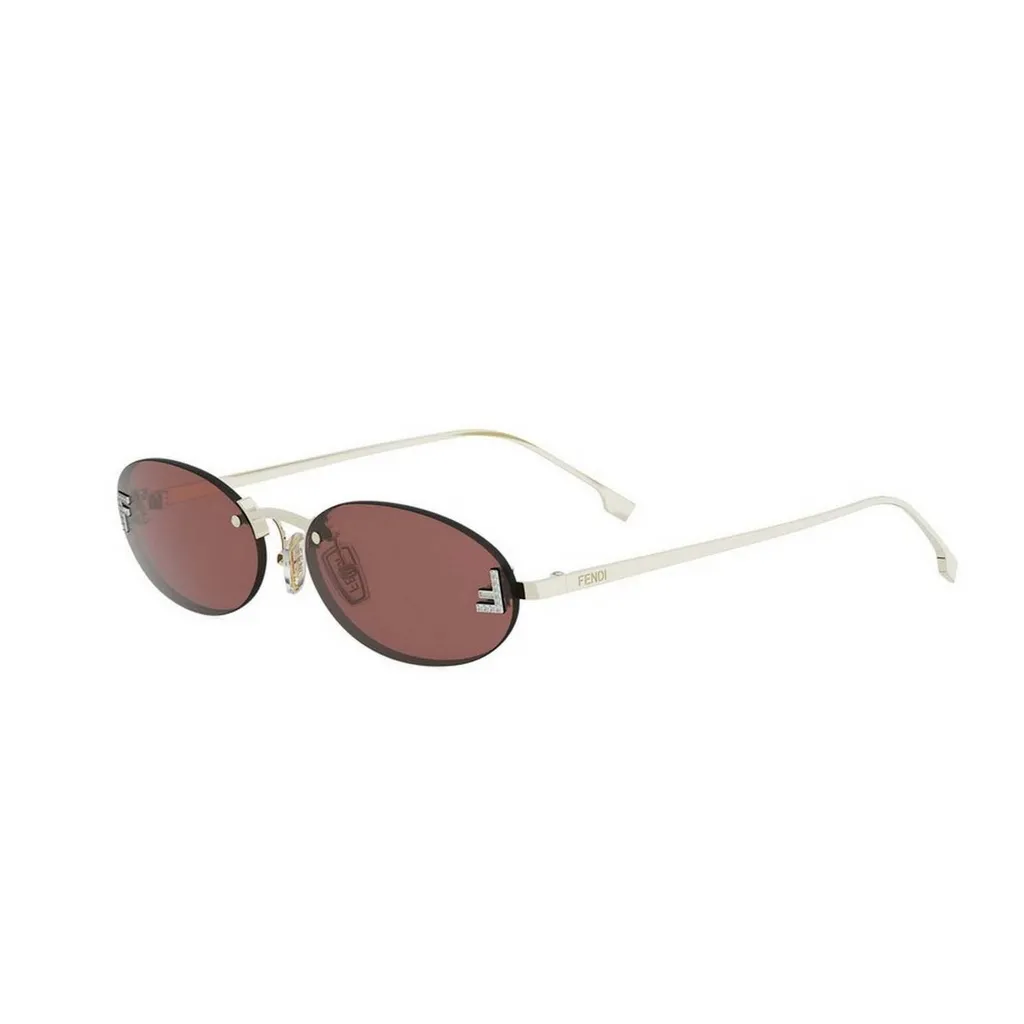 Fendi Eyewear Oval Frame Sunglasses