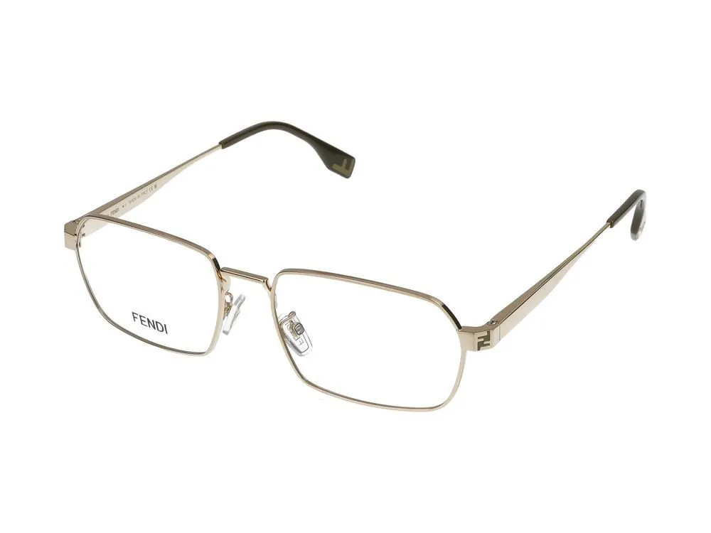 Fendi Eyewear	Rectangular Frame Glasses