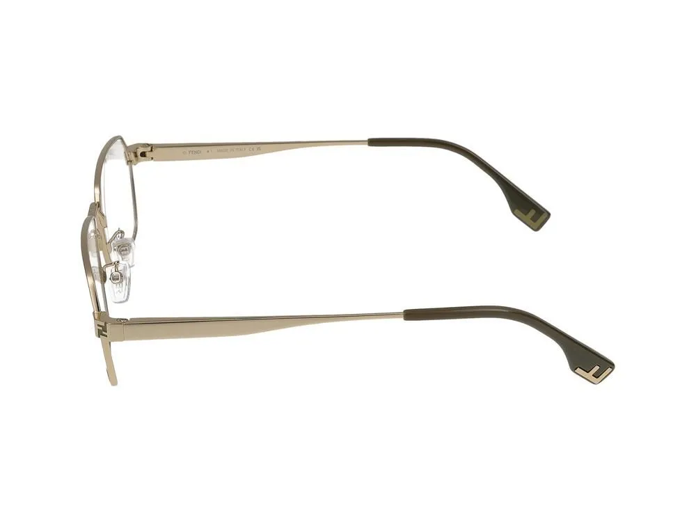 Fendi Eyewear	Rectangular Frame Glasses