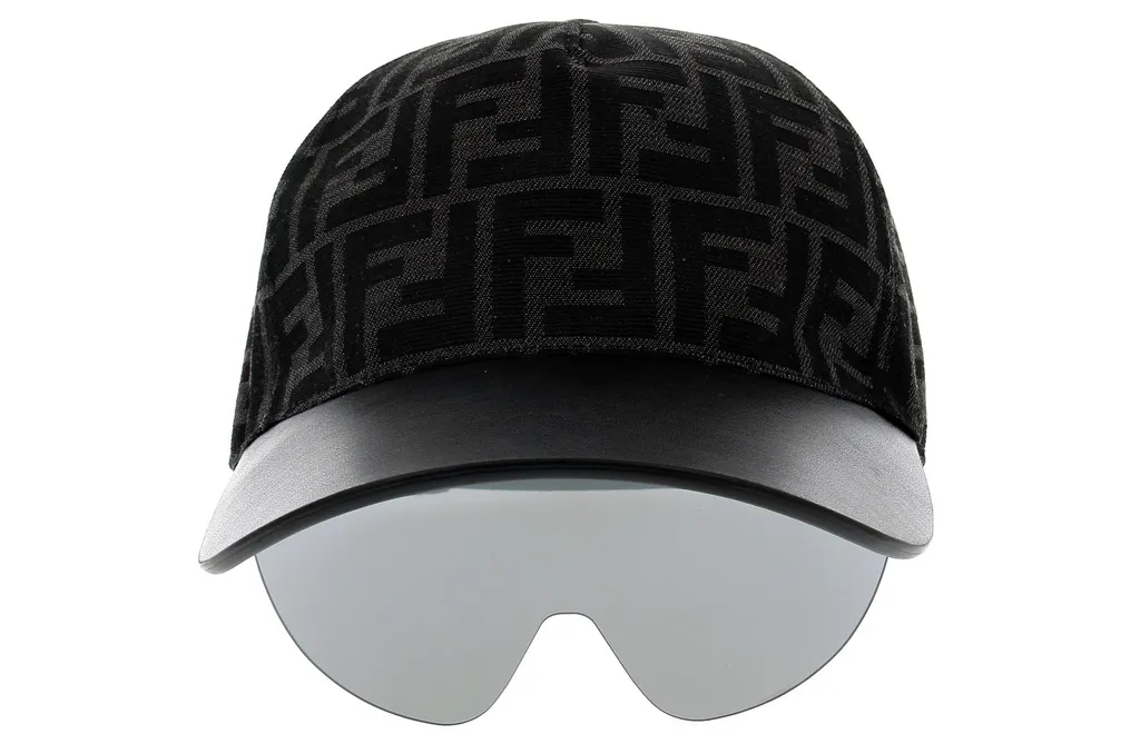 Fendi Eyewear Cap Shield Frame Sunglasses