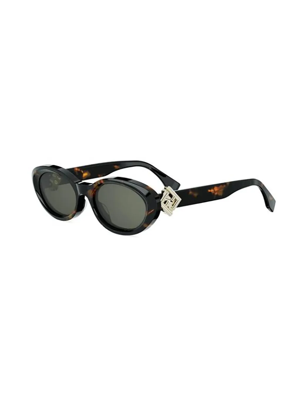 Fendi Eyewear Oval Frame Sunglasses