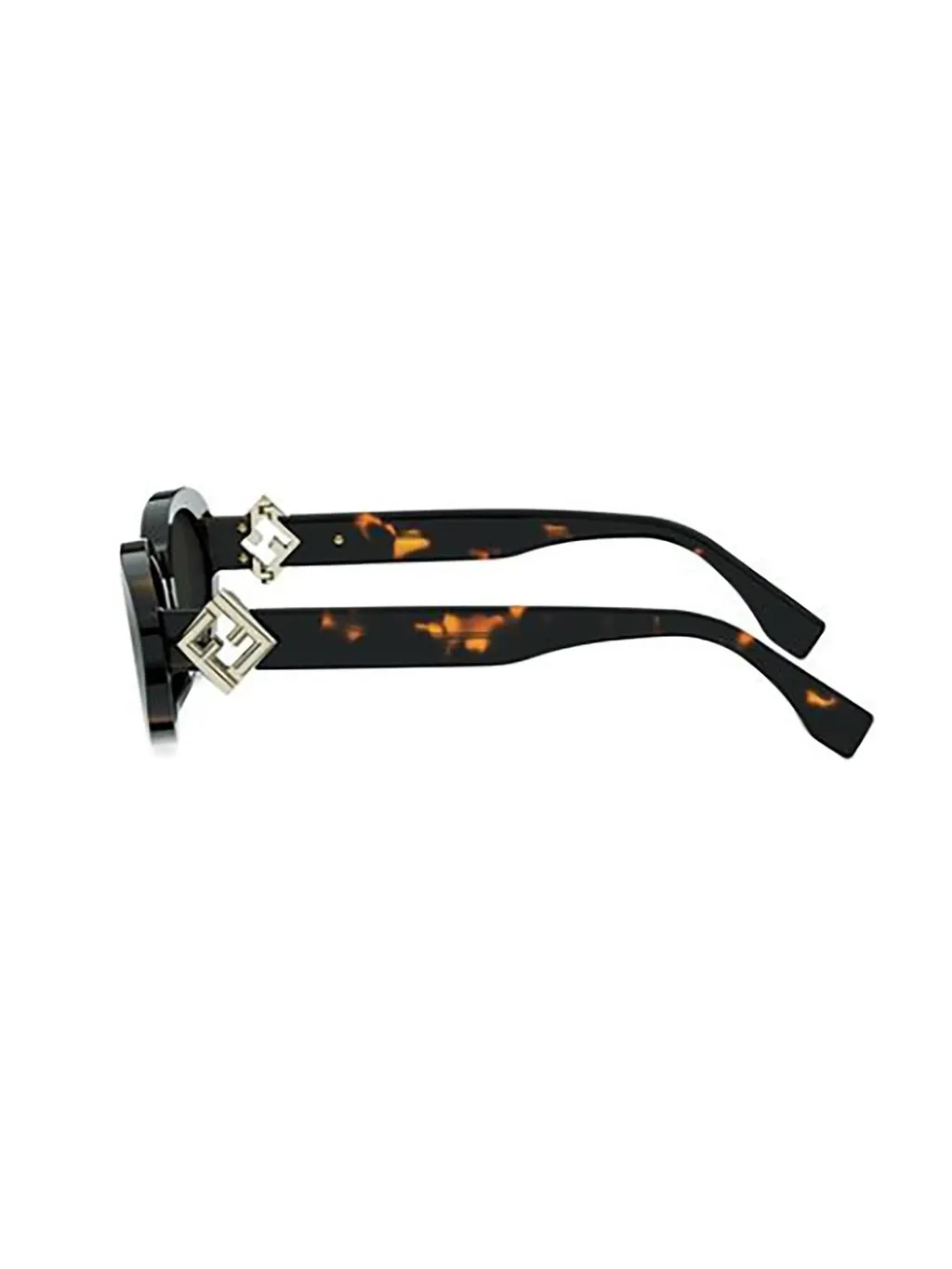 Fendi Eyewear Oval Frame Sunglasses