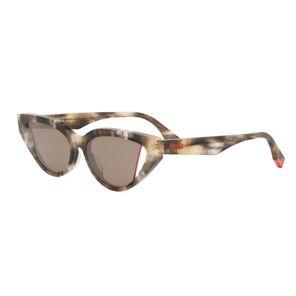 Fendi Eyewear Cat-Eye Frame Sunglasses