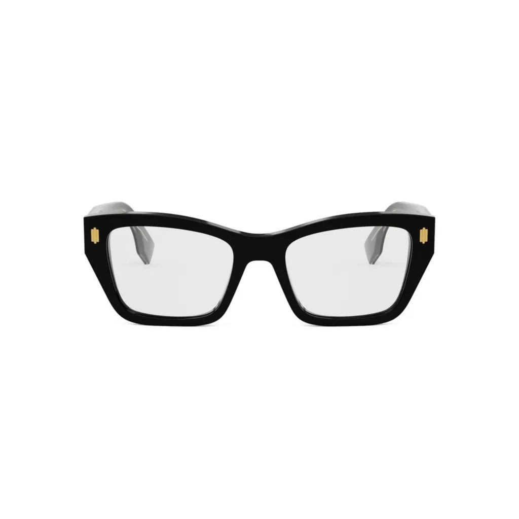 Fendi Eyewear Roma Rectangle Frame Glasses
