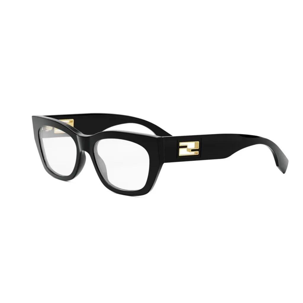 Fendi Eyewear Rectangle Frame Glasses