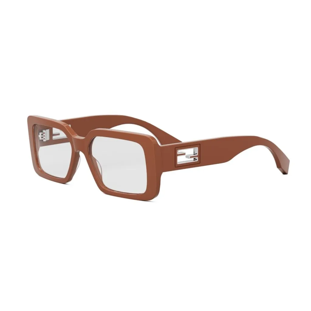 Fendi Eyewear Rectangular Frame Glasses