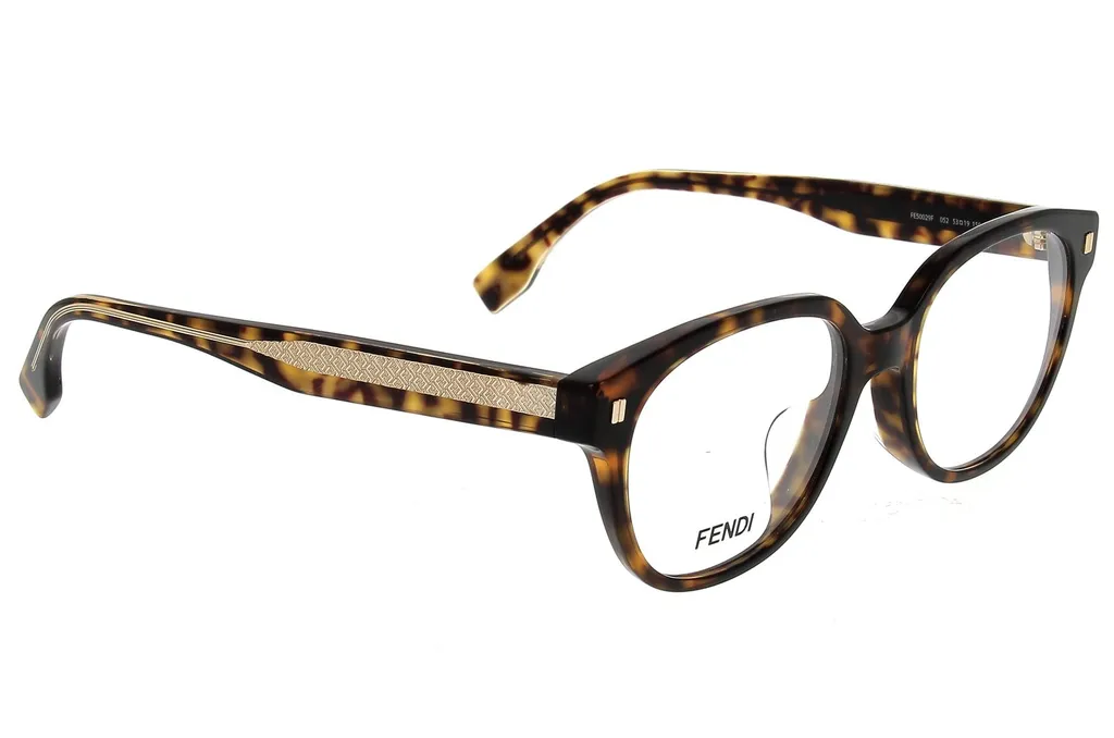 Fendi Eyewear Round Frame Glasses