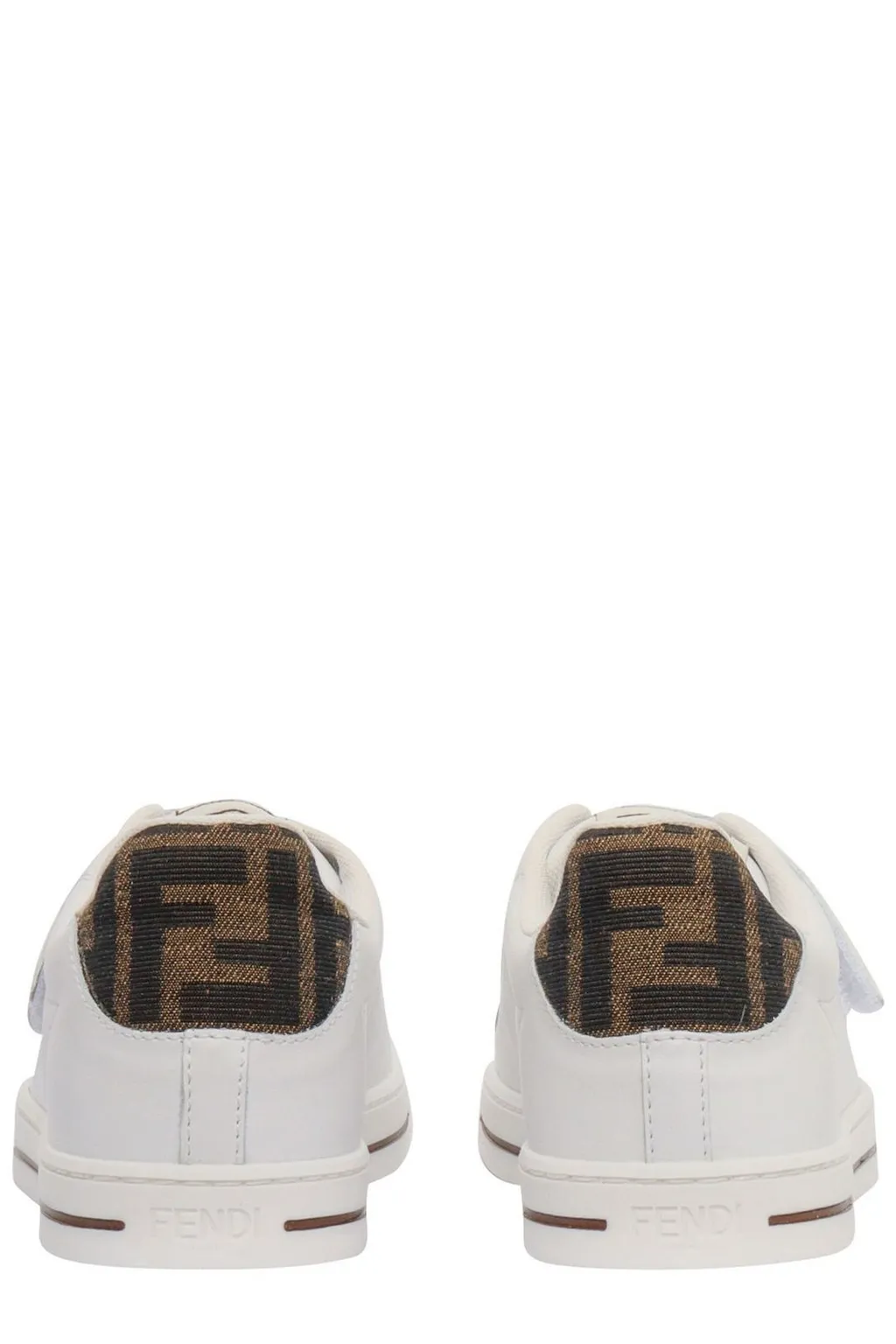 Fendi Kids Touch-Strap Fastened Sneakers
