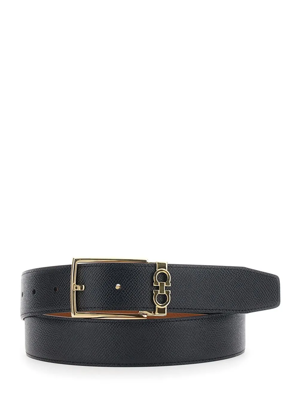 Ferragamo Reversible And Adjustable Gancini Belt