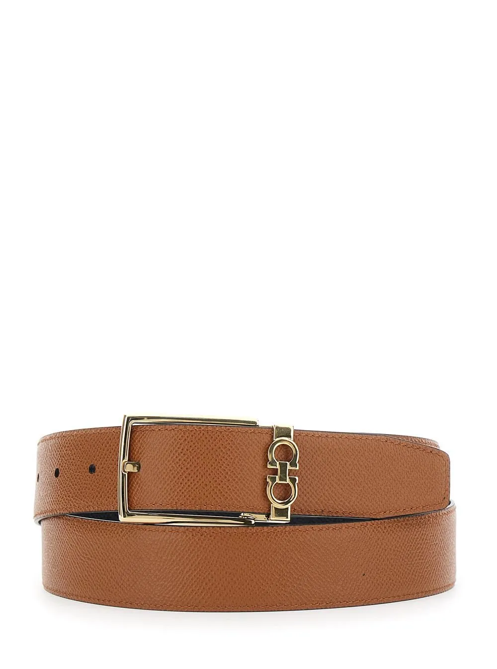 Ferragamo Reversible And Adjustable Gancini Belt